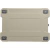 imageCAMPZERO 110L11623 Quart Cooler Ice Chest Perfect for Drinks Boating Hunting Fishing Camping with 4 Moldedin Cup Holders Comfort Grip Handles and Thick Walled for Extended Ice RetentionBeige