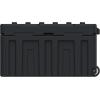 imageCAMPZERO 148L Premium Cargo ampamp Equipment Storage Case with Coated Stainless Steel Latching and Locking System GreyBlack