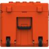 imageCAMPZERO 148L Premium Cargo ampamp Equipment Storage Case with Coated Stainless Steel Latching and Locking System GreyBurnt Orange