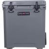 imageCAMPZERO 50L 52 Quart Hard Cooler with EasyRoll Oversized Wheels Extendable Aluminum Pull Handle Perfect Insulated Ice Chest for Beverages Beach Camping Family Picnics Fishing and BoatingGrey
