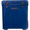 imageCAMPZERO 50L 52 Quart Hard Cooler with EasyRoll Oversized Wheels Extendable Aluminum Pull Handle Perfect Insulated Ice Chest for Beverages Beach Camping Family Picnics Fishing and BoatingNavy
