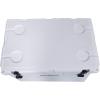 imageCAMPZERO 60L CoolerIce Chest with 4 Moldedin Cup Holders and NoLose Drain PlugWhite