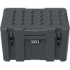 imageCAMPZERO Premium 78L Cargo ampamp Equipment Storage Case with Coated Stainless Steel Latching and Locking System GreyGrey