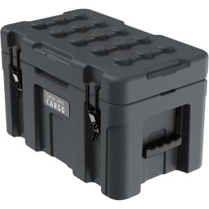 imageCAMPZERO 48L Premium Cargo ampamp Equipment Storage Case with Coated Stainless Steel Latching and Locking System Grey