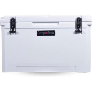 imageCAMPZERO 84 Qt CoolerIce Chest with 4 Moldedin Cup HoldersWhite
