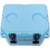 imageCAMPZERO 10L106 Quart Portable Hard Cooler Ice Chest Perfect for Drinks Lunch Beach Picnics Boating Camping and Travel with 2 Moldedin Cup Holders and Folding Aluminum HandleSky Blue