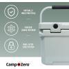 imageCAMPZERO 10L106 Quart Portable Hard Cooler Ice Chest Perfect for Drinks Lunch Beach Picnics Boating Camping and Travel with 2 Moldedin Cup Holders and Folding Aluminum HandleSage