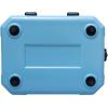 imageCAMPZERO 12L126 Quart Portable Hard Cooler Ice Chest Perfect for Drinks Lunch Beach Picnics Boating Camping and Travel with 2 Moldedin Cup Holders and Folding Aluminum HandleSky Blue