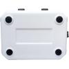 imageCAMPZERO 16L169 Quart Portable Hard Cooler with Divider Perfect for Drinks Wine Bottles Lunch Beach Picnics Boating Camping Travel with 2 Moldedin Cup Holders and Folding Aluminum HandleWhite
