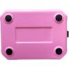 imageCAMPZERO 16L169 Quart Portable Hard Cooler with Divider Perfect for Drinks Wine Bottles Lunch Beach Picnics Boating Camping Travel with 2 Moldedin Cup Holders and Folding Aluminum HandlePink