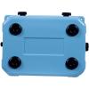 imageCAMPZERO 21 Quart Rotomolded Hard Cooler  Insulated Ice Chest with 4 Cup Holders  BearProof Travel Ice Box for Beverage Drink BBQ Fishing Camping OutdoorSky Blue