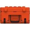 image:imageCAMPZERO 118L Premium Cargo amp Equipment Storage Case with Coated Stainless Steel Latching and Locking System Orange