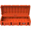 image:imageCAMPZERO 118L Premium Cargo amp Equipment Storage Case with Coated Stainless Steel Latching and Locking System Orange