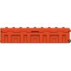 image:imageCAMPZERO 118L Premium Cargo amp Equipment Storage Case with Coated Stainless Steel Latching and Locking System Orange
