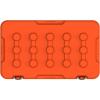 image:imageCAMPZERO 48L Premium Cargo amp Equipment Storage Case with Coated Stainless Steel Latching and Locking System Orange