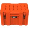image:imageCAMPZERO Premium 78L Cargo amp Equipment Storage Case with Coated Stainless Steel Latching and Locking System Orange