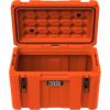image:imageCAMPZERO Premium 78L Cargo amp Equipment Storage Case with Coated Stainless Steel Latching and Locking System Orange