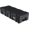 image:imageCAMPZERO 118L Premium Cargo amp Equipment Storage Case with Coated Stainless Steel Latching and Locking System Black